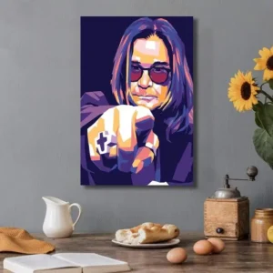 Plakat Ozzy Osbourne - legenda heavy metalu Wzór 1