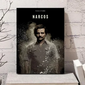 Plakat Pablo Escobar z serialu Narcos Wzór 1