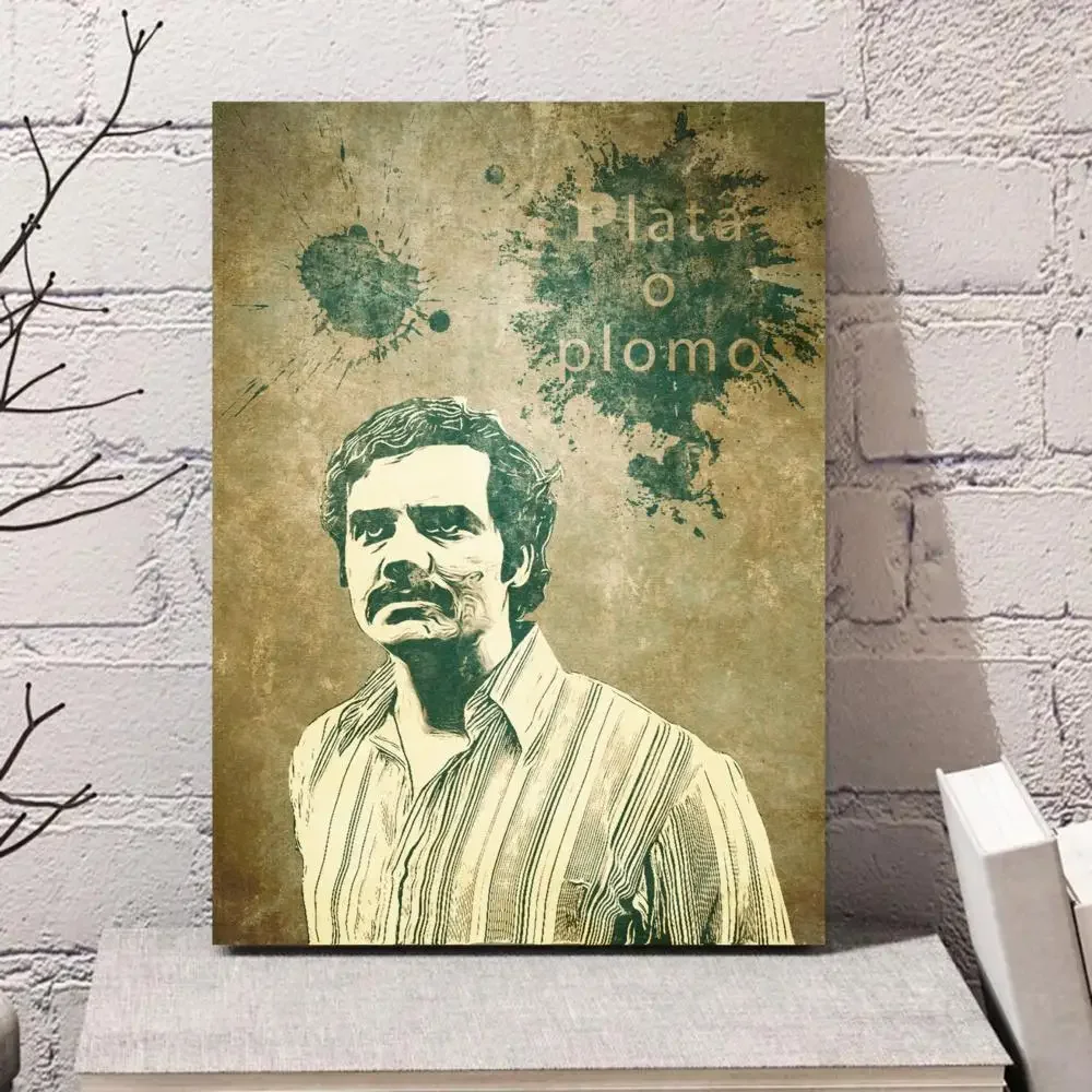 Plakat Pablo Escobar z serialu Narcos Wzór 2