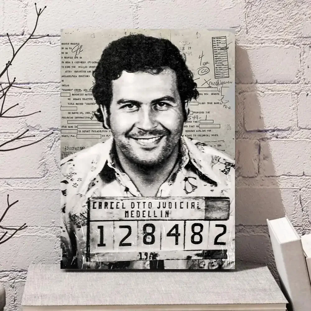 Plakat Pablo Escobar z serialu Narcos Wzór 5