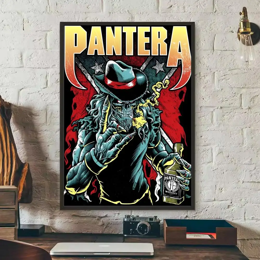 Plakat Pantera Czarny8
