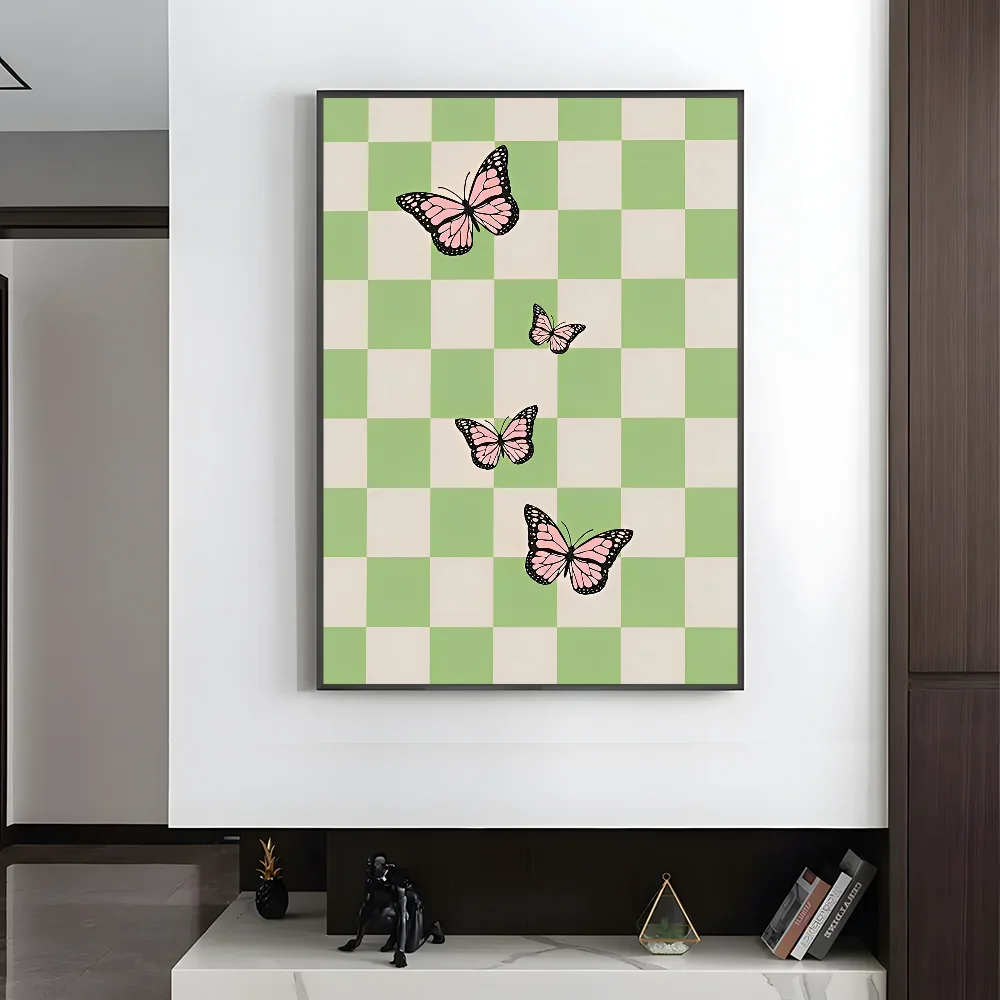 Plakat estetyczny w pastelowych kolorach Wzór 12