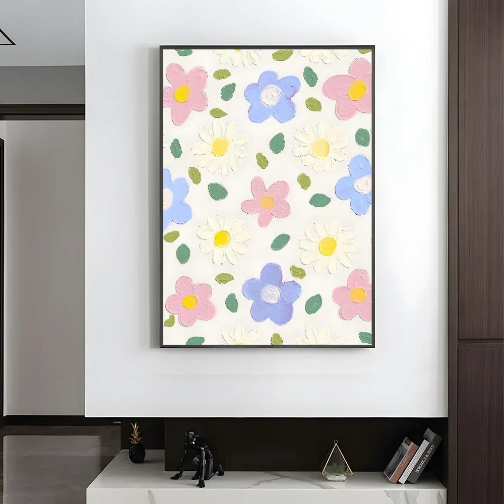 Plakat estetyczny w pastelowych kolorach Wzór 2