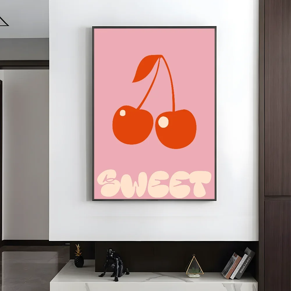 Plakat estetyczny w pastelowych kolorach Wzór 6