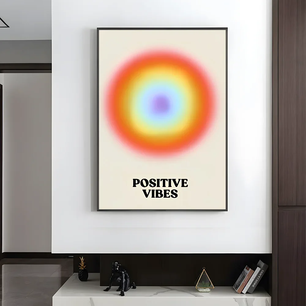 Plakat estetyczny w pastelowych kolorach Wzór 8