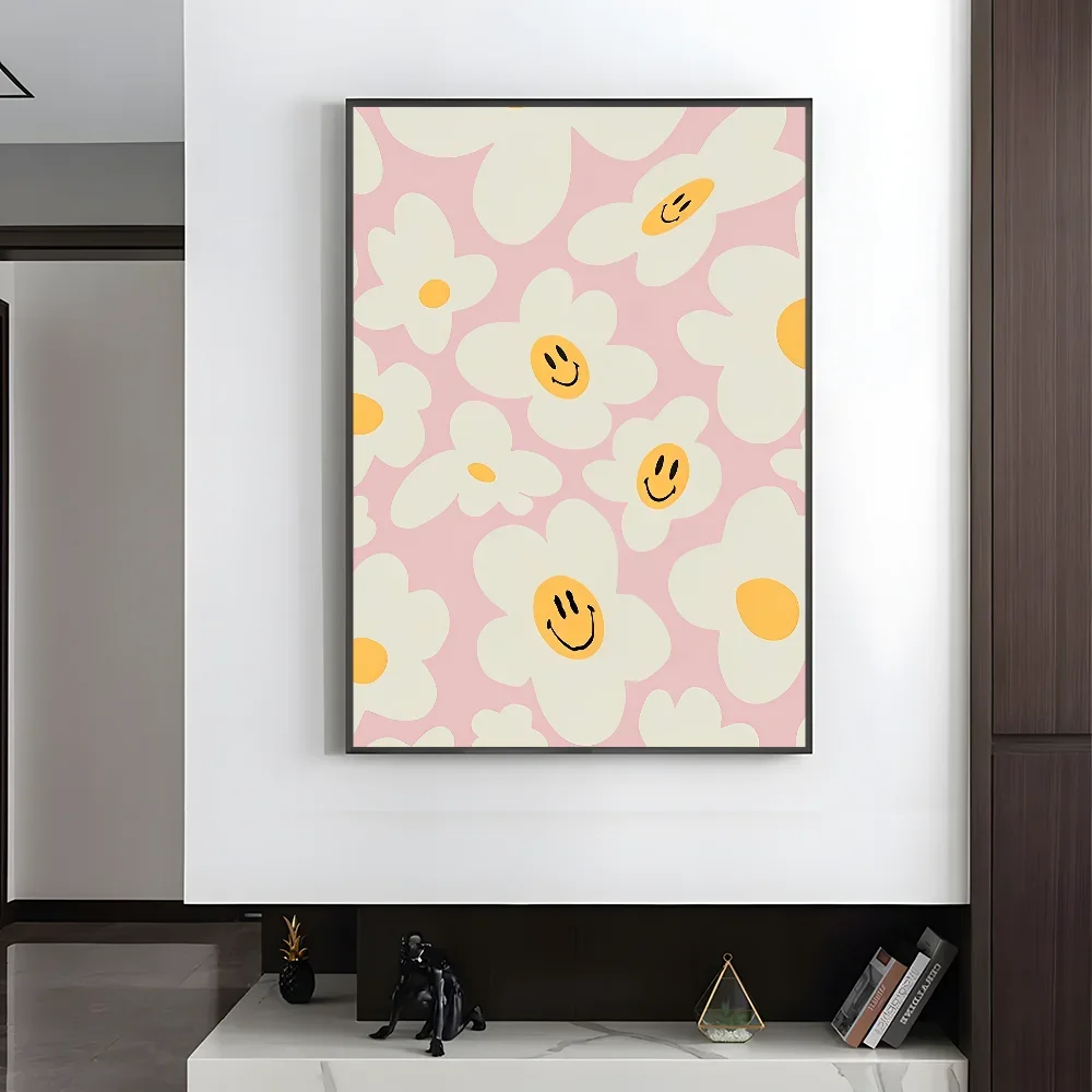 Plakat estetyczny w pastelowych kolorach Wzór 9