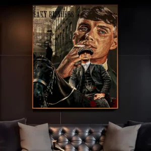 Plakat Peaky Blinders – filmowa dekoracja na ścianę Wzór 1