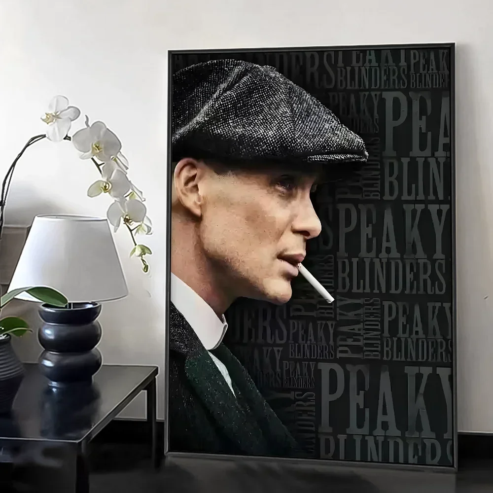 Plakat Peaky Blinders – serial w klimacie vintage Wzór 10