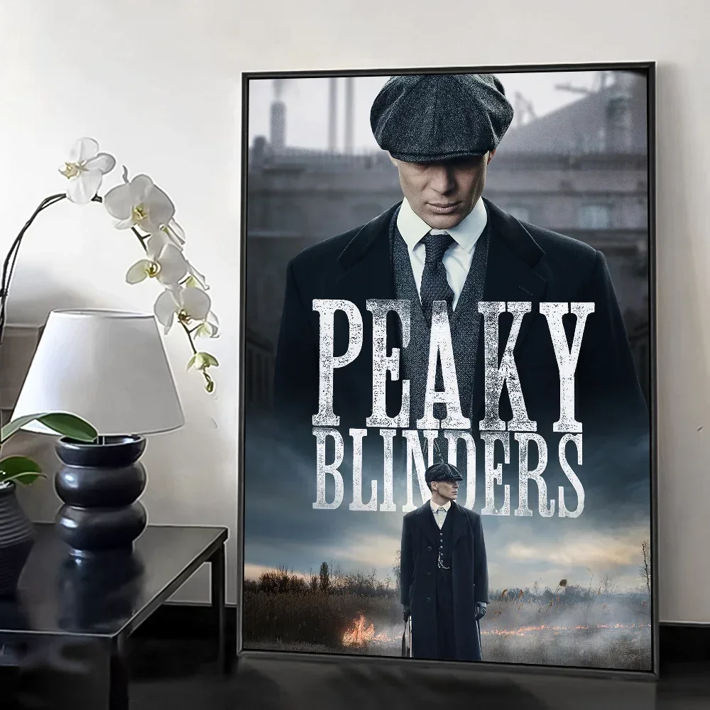 Plakat Peaky Blinders – serial w klimacie vintage Wzór 9