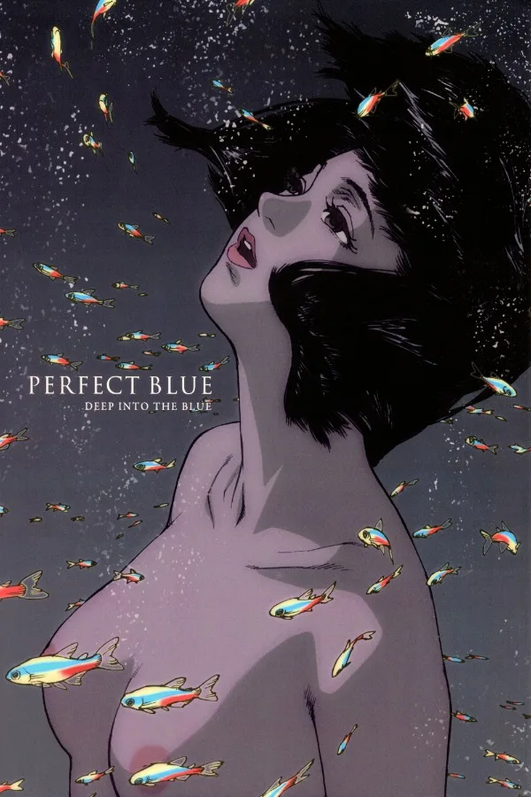 Plakat Perfect Blue - kultowe anime Fioletowy