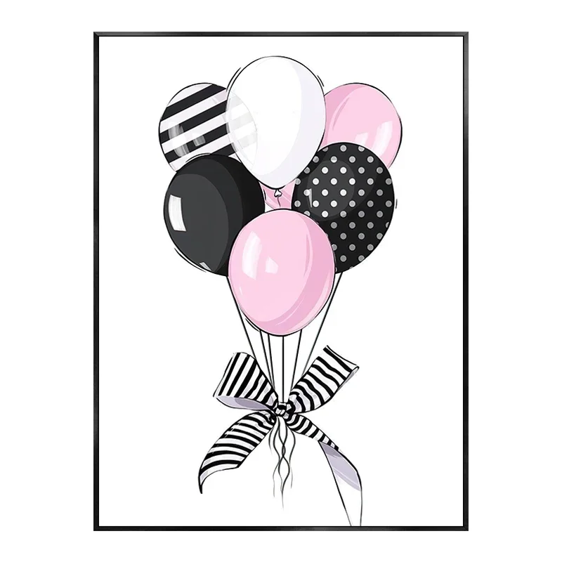 Plakat z perfumami w stylu glamour Jasnoszary