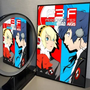 Plakat Persona 3 - gra Niebieski