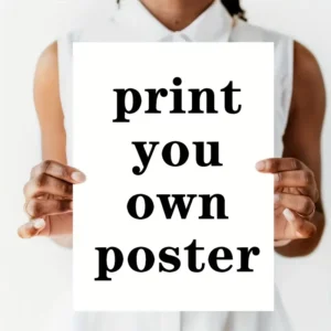 Plakat personalizowany na płótnie – Twoje zdjęcie Uniwersalny