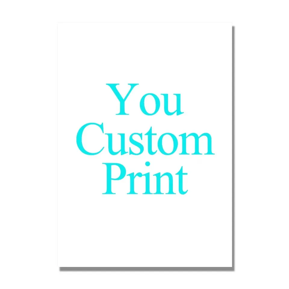 Plakat Personalizowany z Nadrukiem na Płótnie Customize