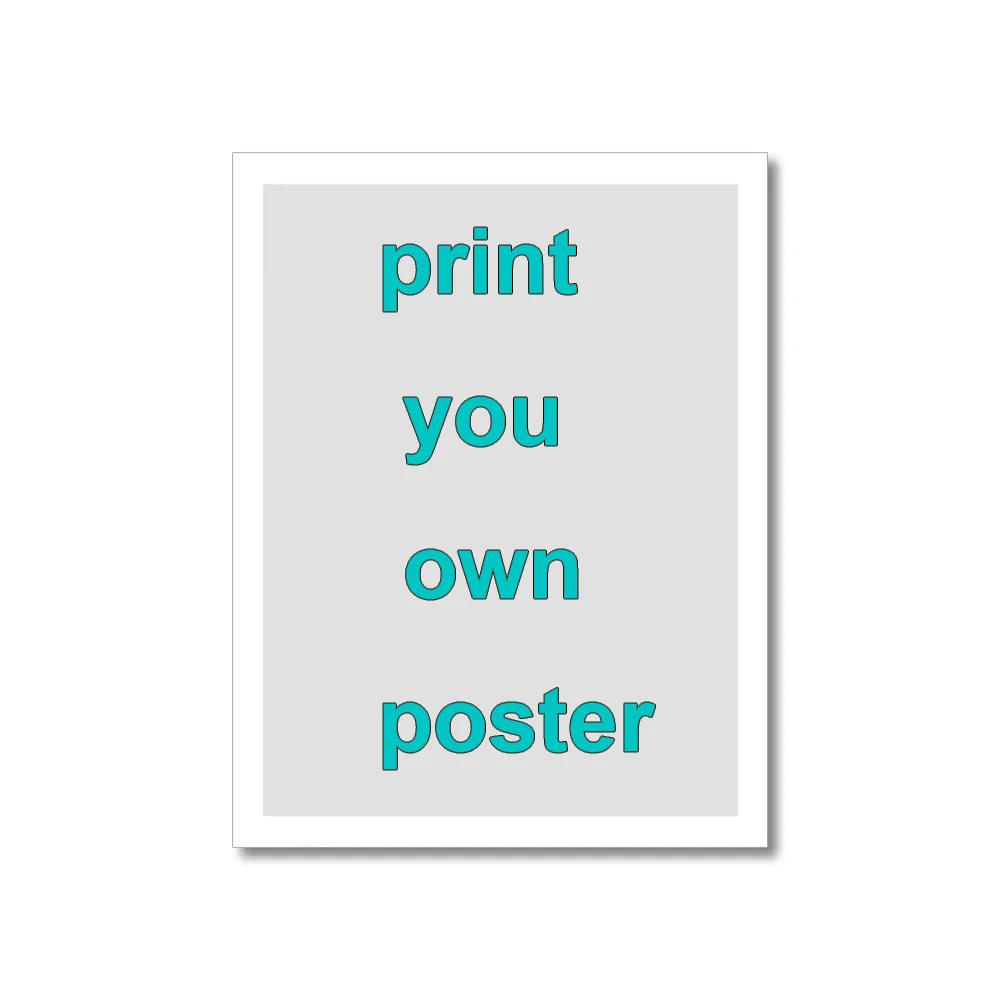 Plakat personalizowany ze zdjęciem na płótnie Only poster