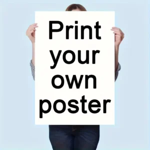 Plakat personalizowany ze zdjęciem na płótnie Custom29 poster