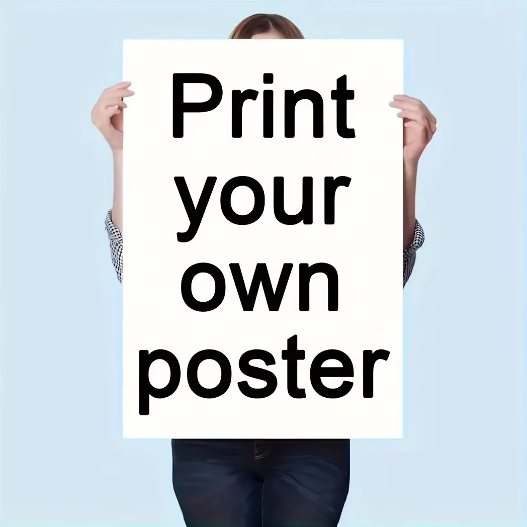 Plakat personalizowany ze zdjęciem na płótnie Custom29 poster