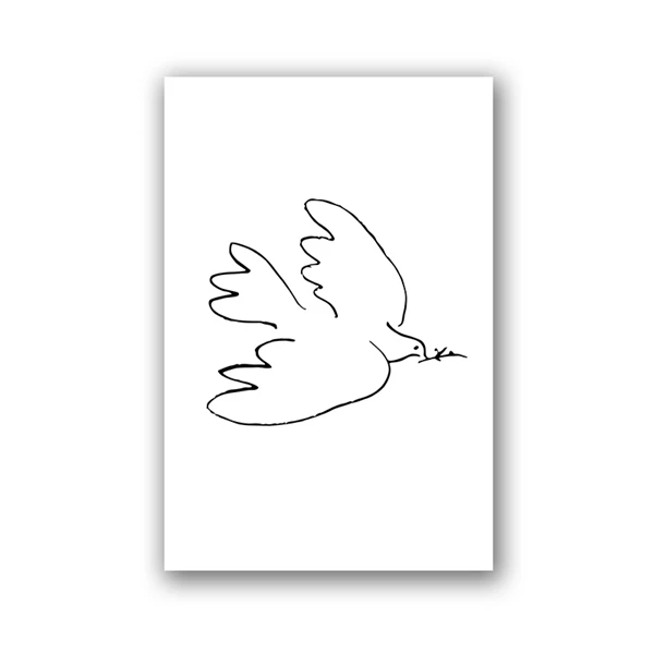 Picasso - abstrakcyjny szkic zwierząt Czekolada