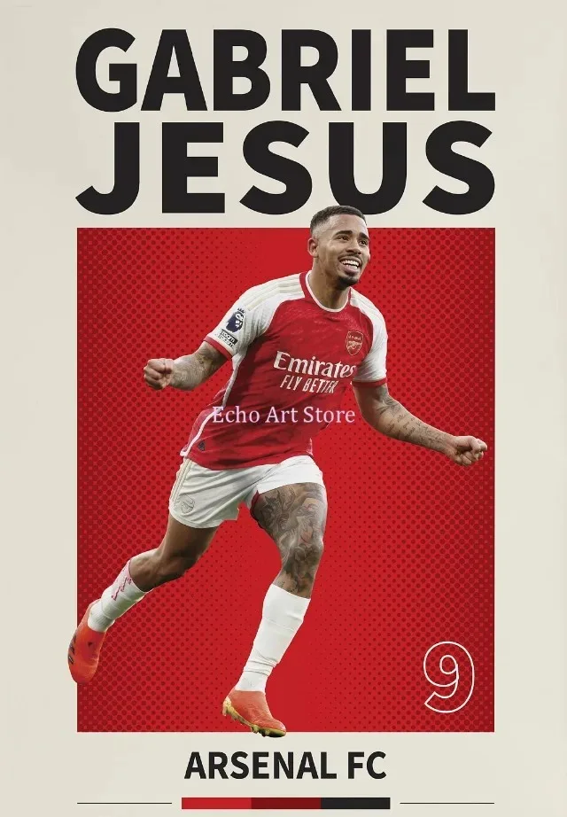 Plakat z piłkarzem gwiazda futbolu Wzór 12