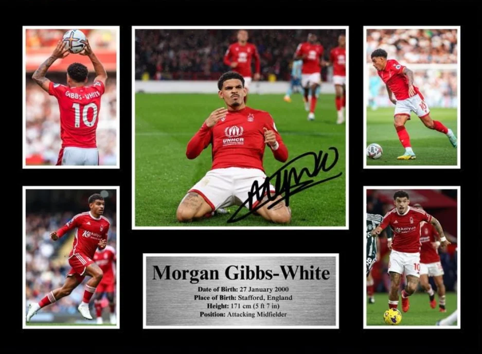 Plakat piłkarz gwiazda futbolu Wzór 8