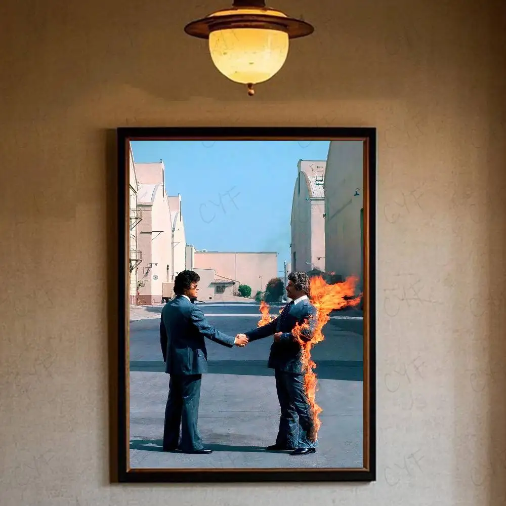 Plakat Pink Floyd dla fanów rocka Wzór 6