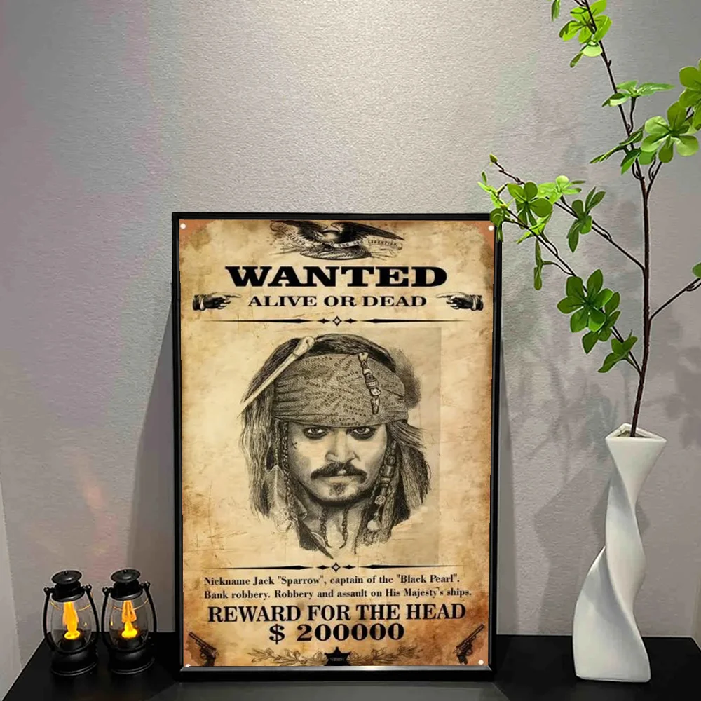 Piraci z Karaibów - plakat filmowy Niebieski