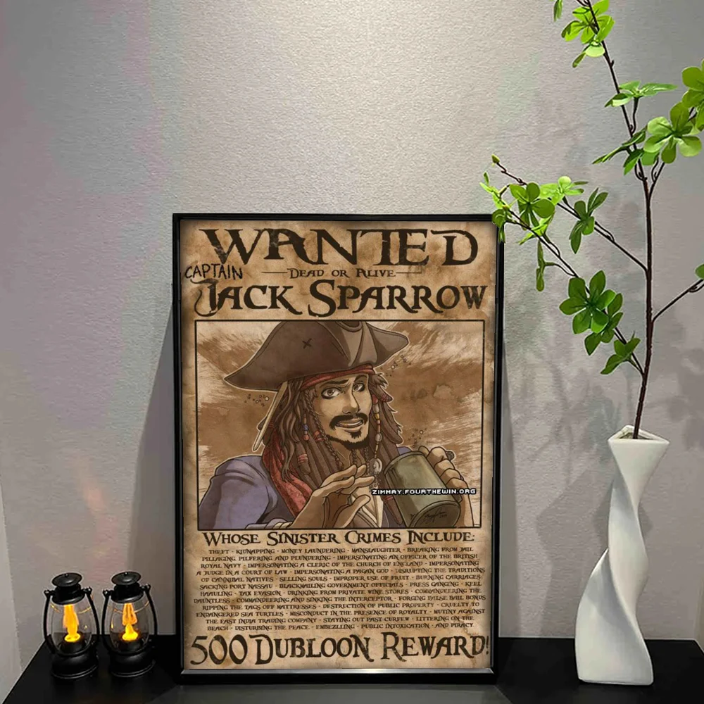 Piraci z Karaibów - plakat filmowy Szary