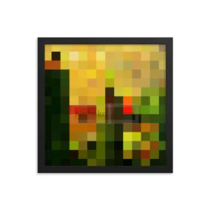 Plakat Pixel Art - Gra Klockowa Wzór 1