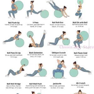 Plan treningu fitness - plakat na siłownię Wielo