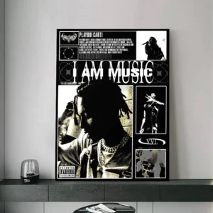 Plakat Playboi Carti - I AM MUSIC Wzór 1
