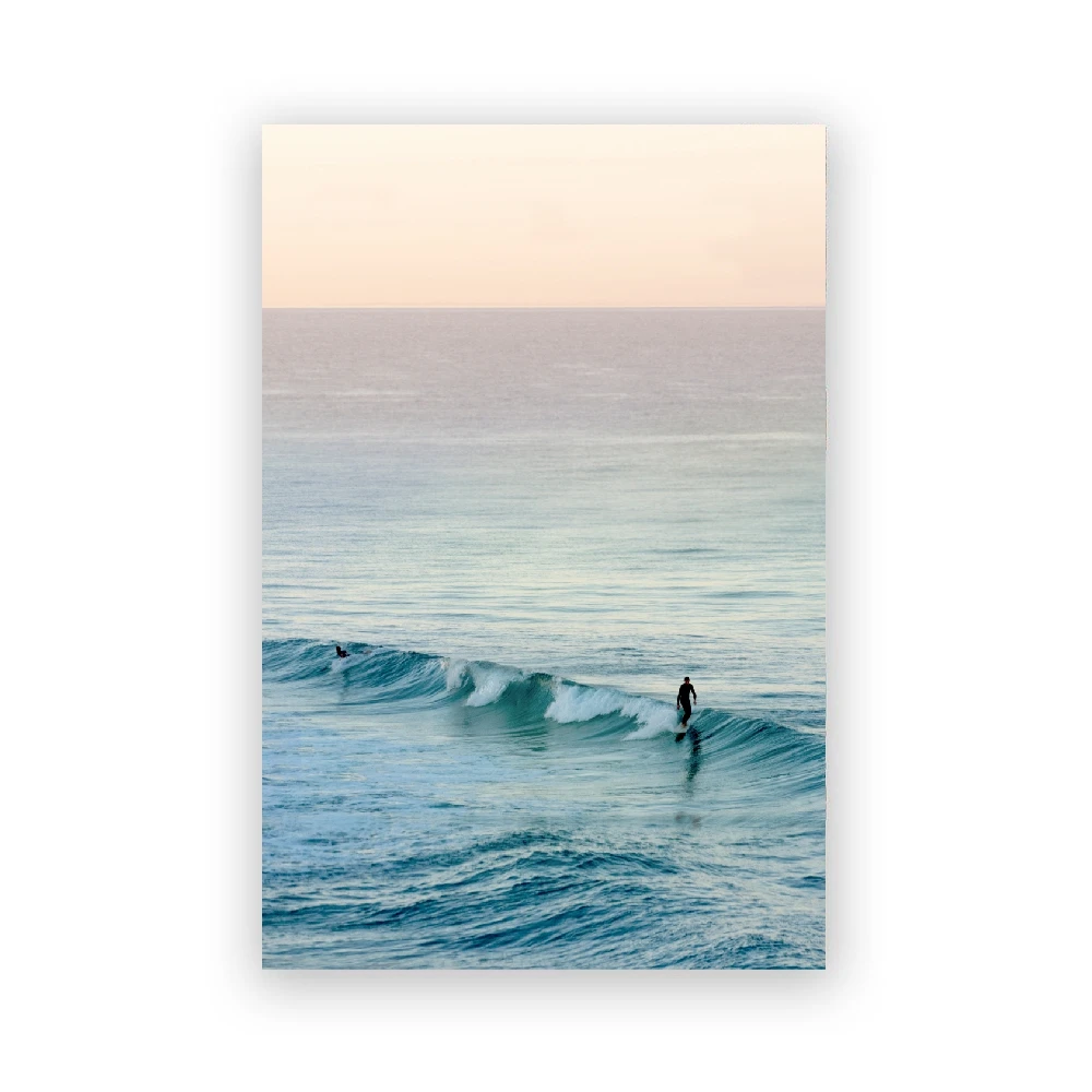 Ocean z lotu ptaka - plakat fotograficzny plaży Czerwony