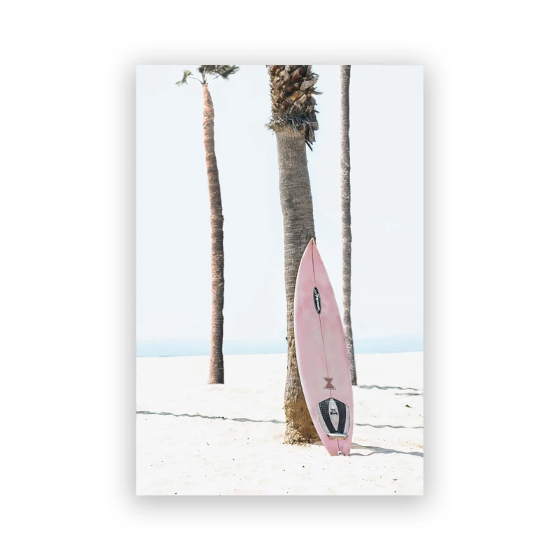 Ocean z lotu ptaka - plakat fotograficzny plaży Niebieski