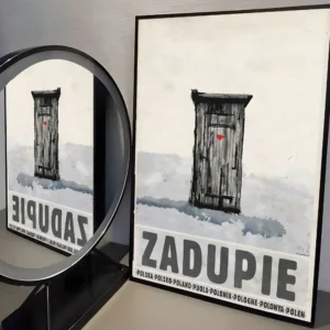 Plakat Polska w stylu Ryszarda Kai Wzór 1