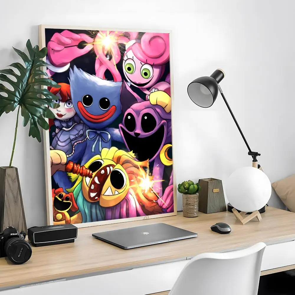 Plakat Poppy Playtime na płótnie Black2