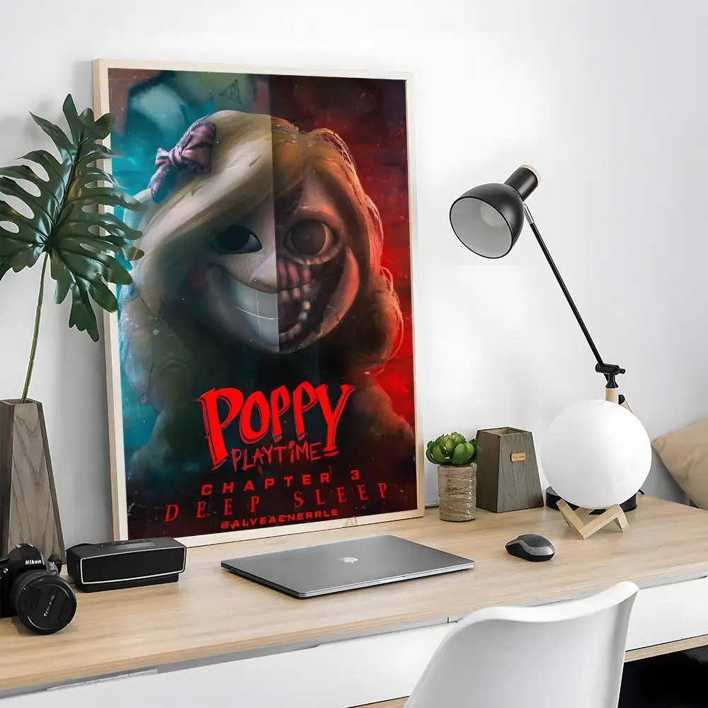 Plakat Poppy Playtime na płótnie Black4