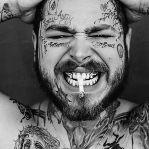 Plakat Post Malone – okładka albumu na ścianę Wzór 1