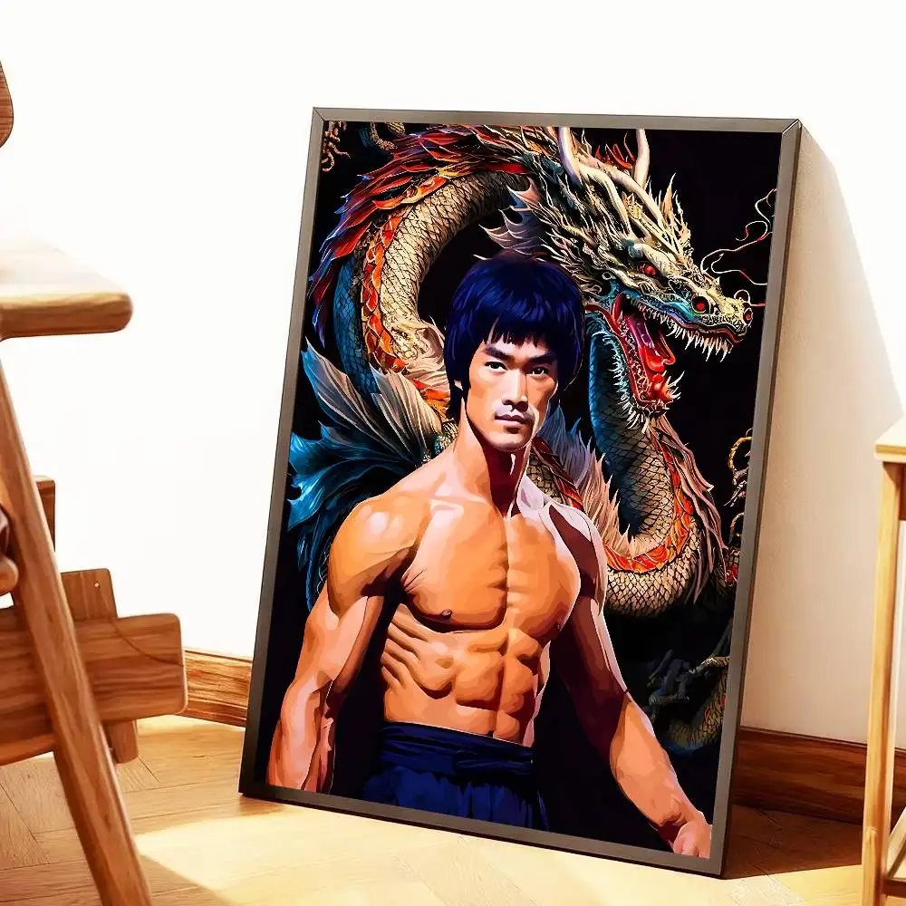 Plakat postacie z klasycznych filmów Wzór 4
