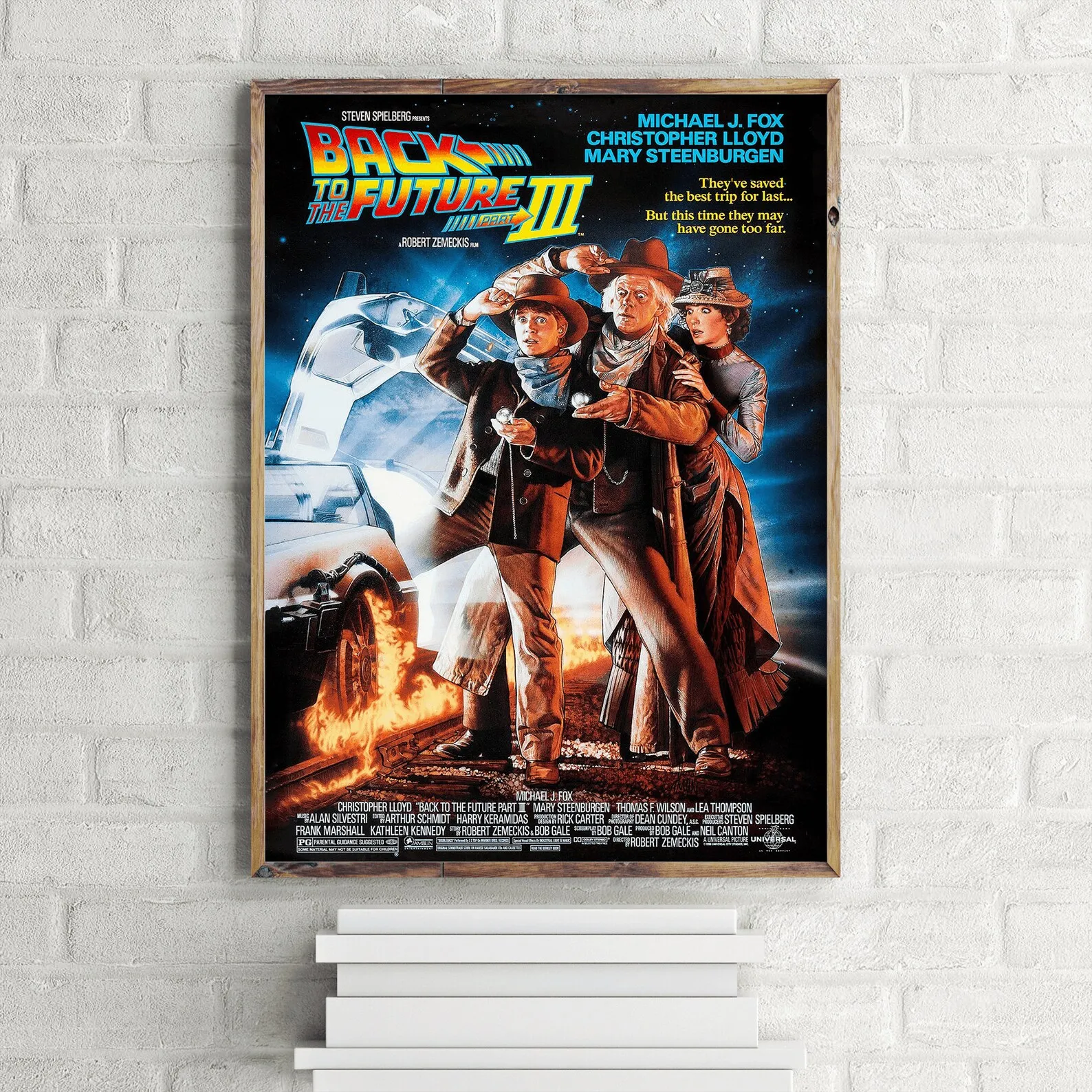 Plakat Powrót do przyszłości - trylogia filmowa Czerwony