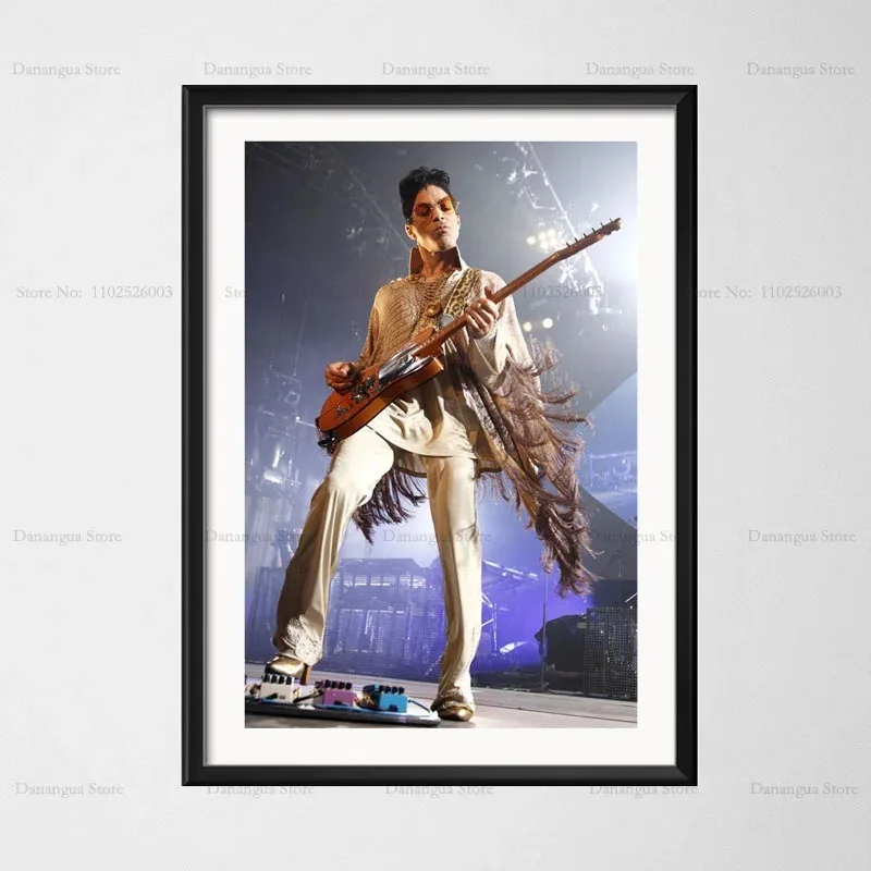 Plakat Prince - legenda muzyki rock Wzór 1