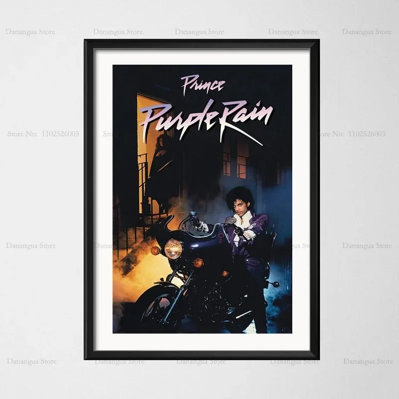 Plakat Prince - legenda muzyki rock Wzór 5