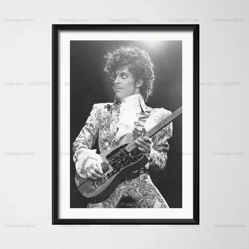 Plakat Prince - legenda muzyki rock Wzór 6