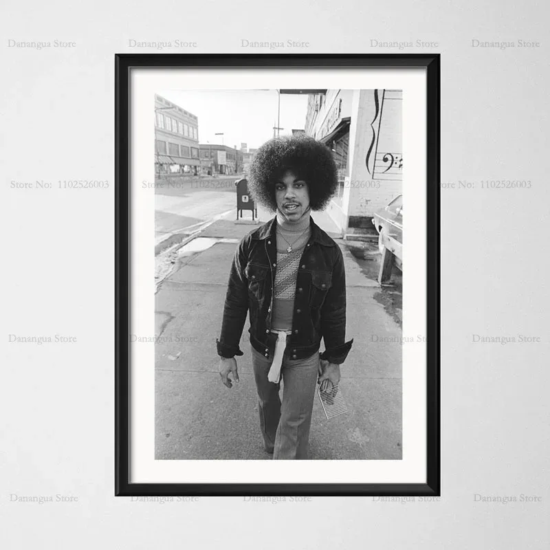Plakat Prince - legenda muzyki rock Wzór 8