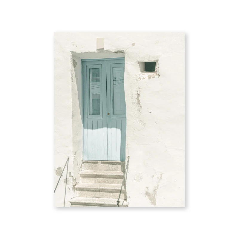 Plakat Puglia Włochy - architektura w stylu boho Fioletowy