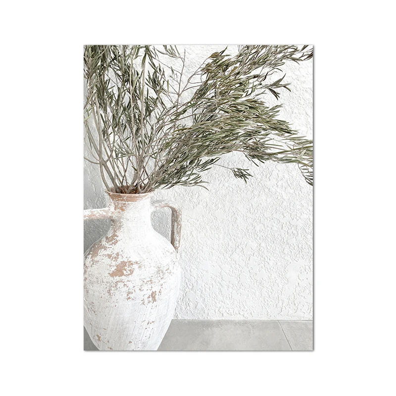 Plakat Puglia Włochy - architektura w stylu boho Niebieski