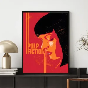 Plakat Pulp Fiction – kultowy film Wzór 1