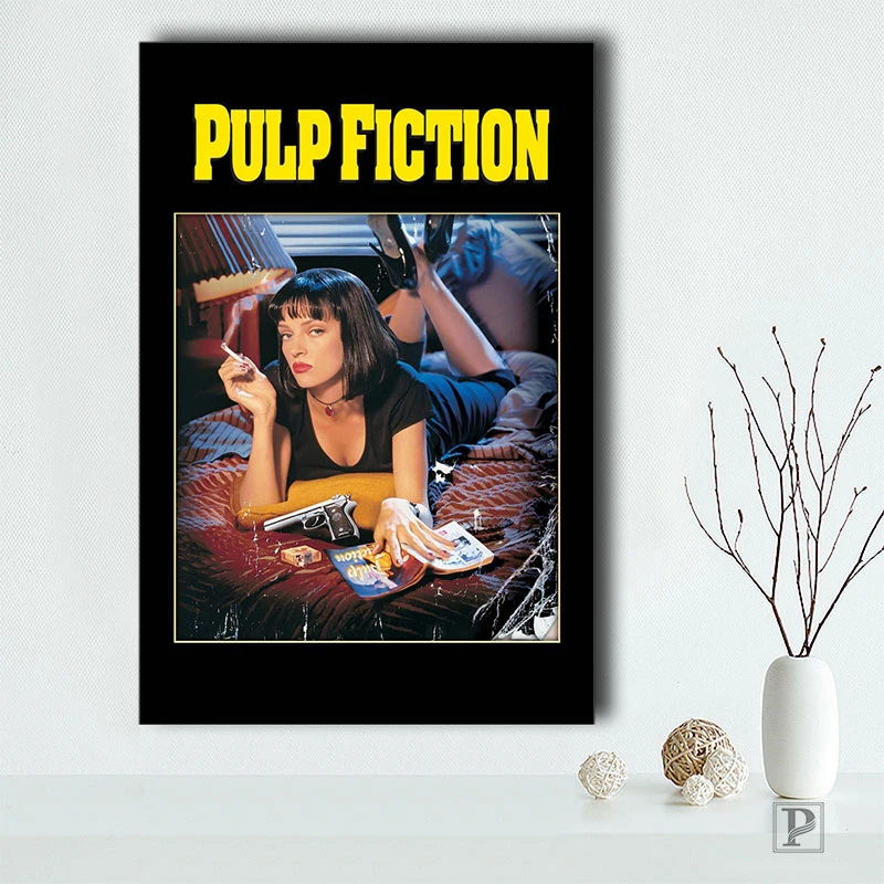 Plakat Pulp Fiction - kultowy film Wzór 3