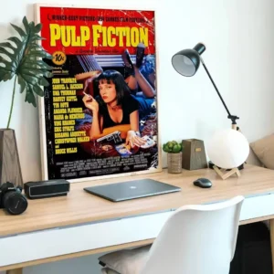 Pulp Fiction - plakat pop art graffiti Wzór 1
