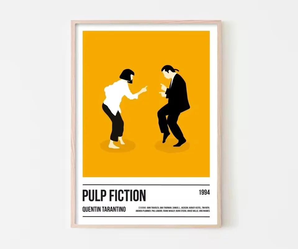Pulp Fiction - plakat pop art graffiti Wzór 5
