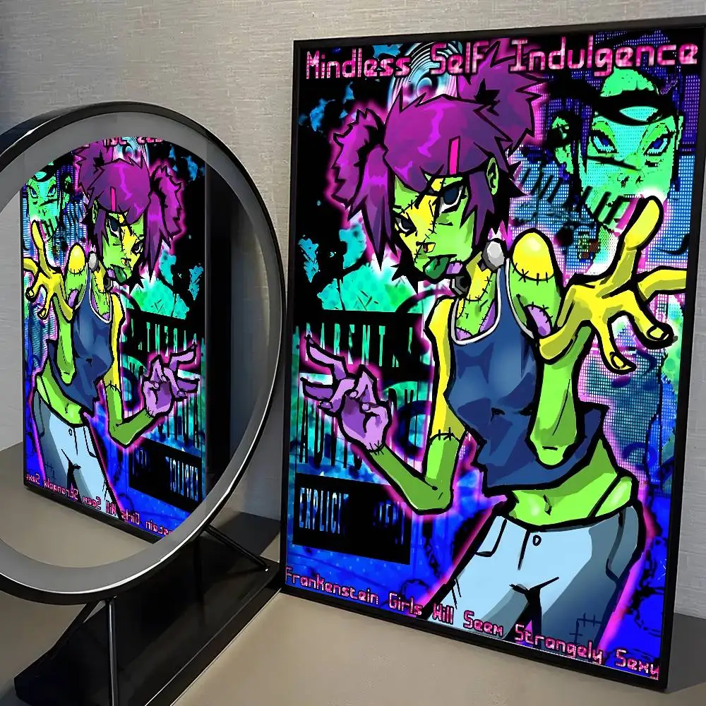 Plakat punk rockowy Mindless Self Indulgence Wzór 3