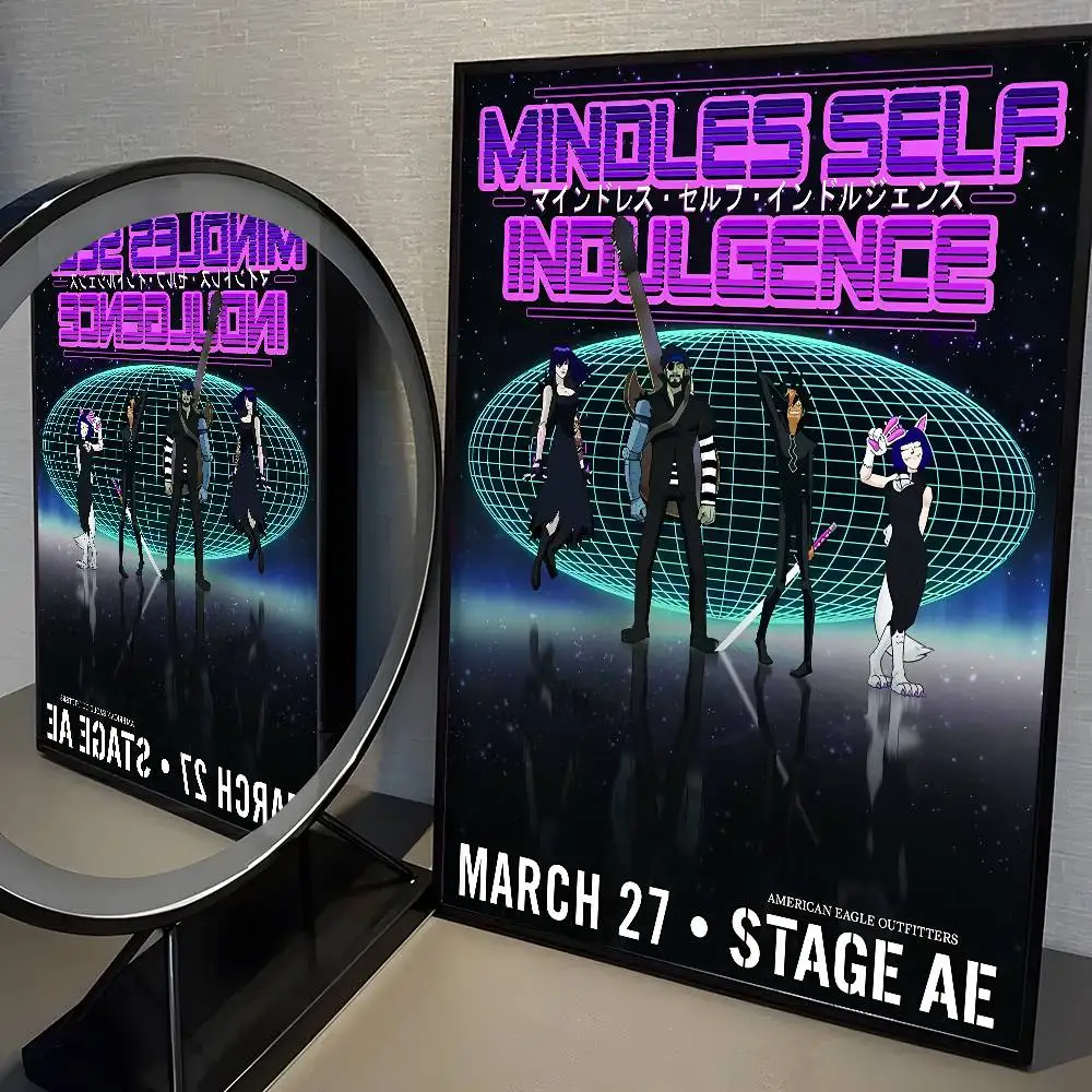 Plakat punk rockowy Mindless Self Indulgence Wzór 6